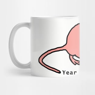 Year of the Rat - Rose Mug